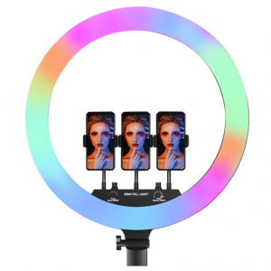 Cho thuê đèn led Ring tròn đổi màu RGB MJ18